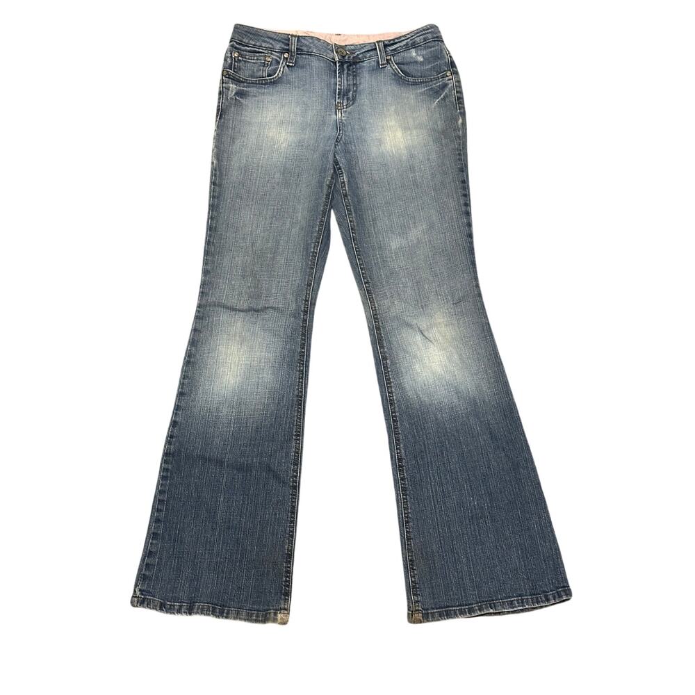 Vintage Y2K LEI Low Rise Fit & Flare Jeans Junior's Size 7 30.5" Inseam